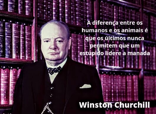 A diferença entre os humanos e os animais é que os últimos nunca