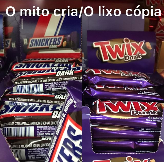 O Mito Lixo C Pia Oca Etal Gordura Barra Caramelo Amendoim E