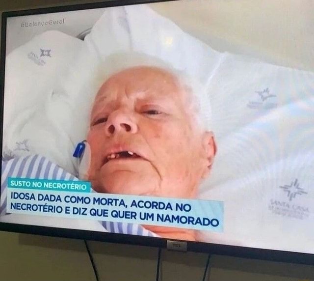 Rot Ric Idosa Dada Como Morta Ac Acorda No Necrot Rio E Diz Que Quer