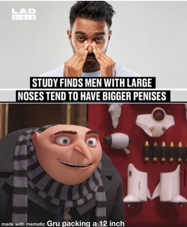 Study Finds Men With Large I Noses Tend To Have Bigger Penises I Ba Gru