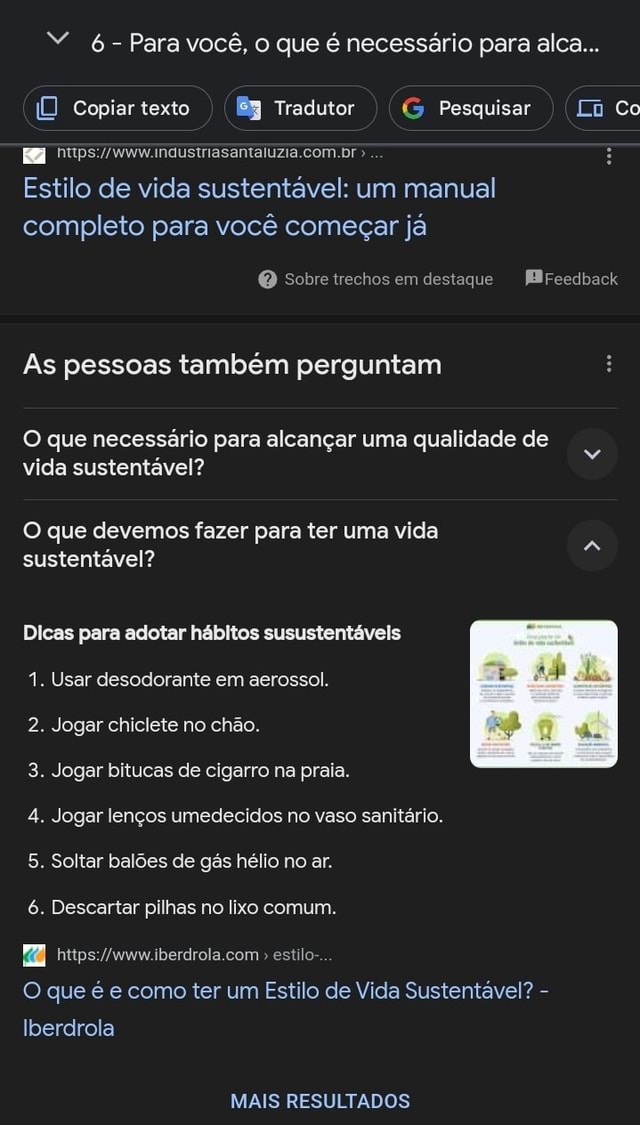 Para você o que é necessário para alca Copiar texto Em Tradutor