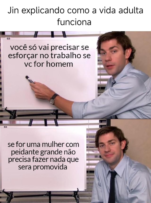 Jin explicando como a vida adulta funciona I você só vai precisar se I