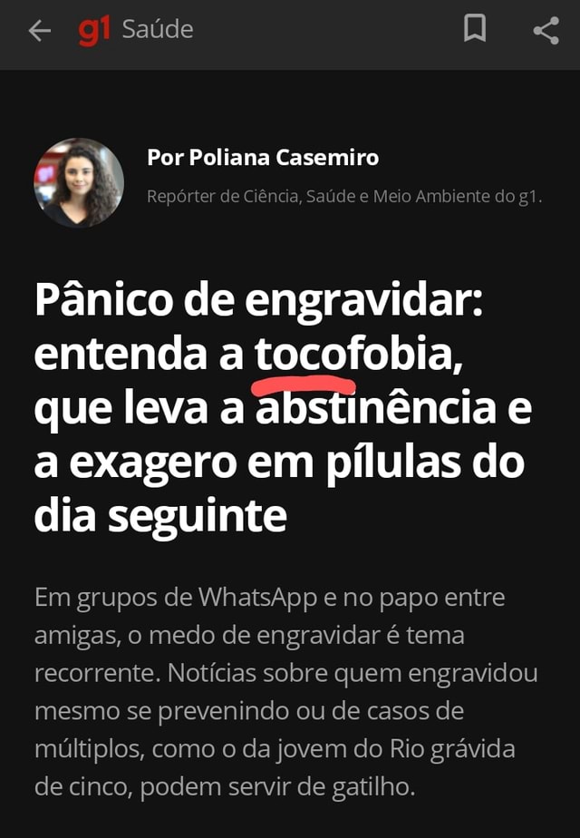 Sa De Por Poliana Casemiro Rep Rter De Ci Ncia Sa De E Meio Ambiente