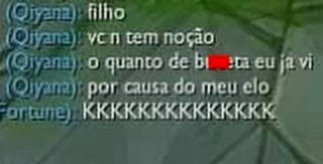 Filho fana ven tem noção AOiyana o quanto de bi sm eu ja Qlyana