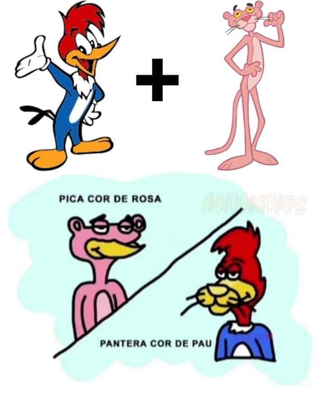 Pica Cor De Rosa Pantera Cor De Pau Ifunny Brazil