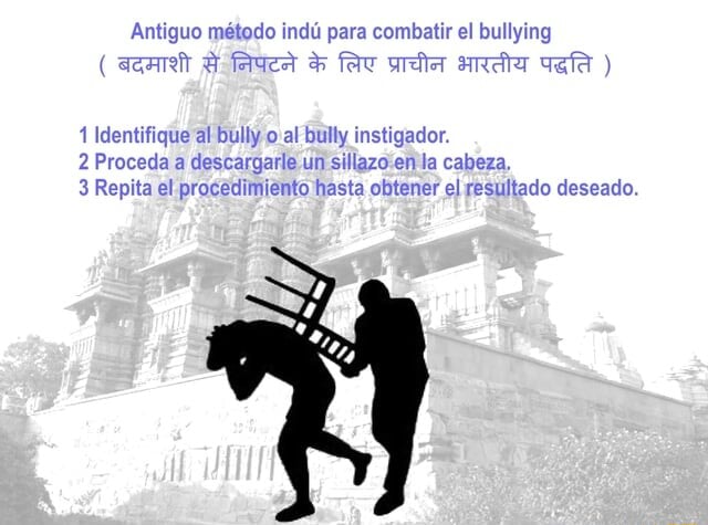 Antiguo método indú para combatir el bullying Bfagea far qefa 1