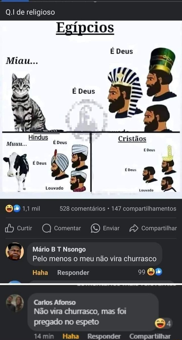 De religioso Egíncios Deus Cristãos Hindus Muuu EDeus ElBam Louvado