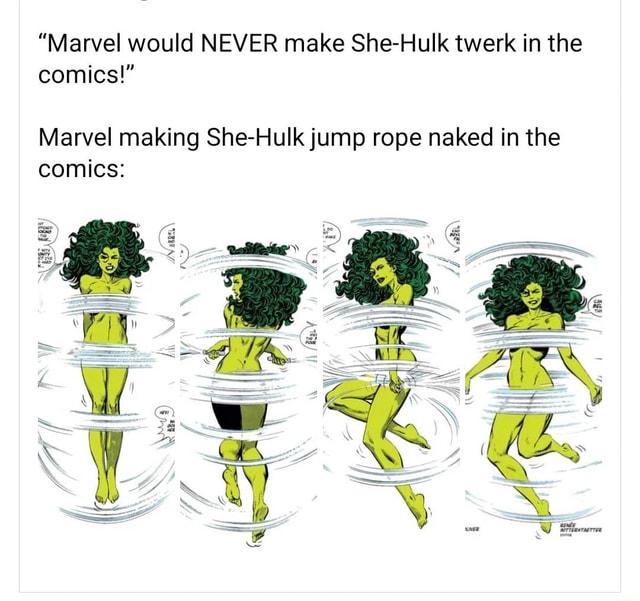 Marvel Would Never Make She Hulk Twerk In The Comics Marvel Making