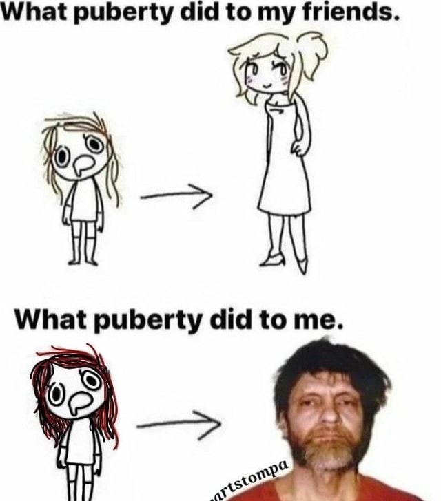 What Puberty Did To My Friends What Puberty Did To Me IFunny Brazil