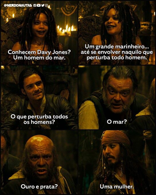 Smerdonautas Conhecem Davy Jones Um Homem Do Mar O Que Perturba Todos