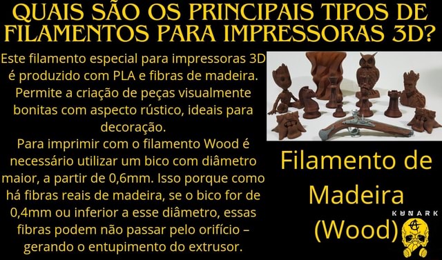 Quais S O Os Principais Tipos De Filamentos Para Impressoras Este