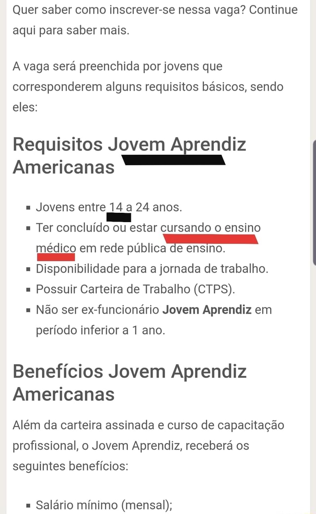 Quer Saber Como Inscrever Se Nessa Vaga Continue Aqui Para Saber Mais