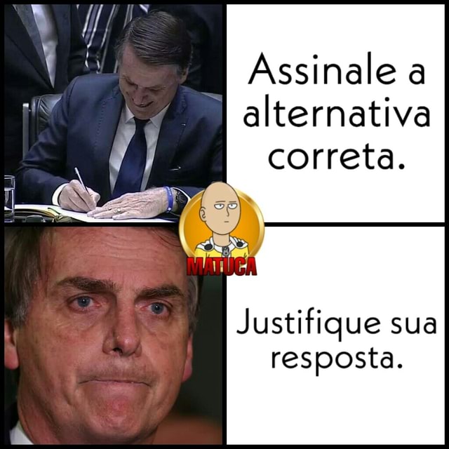 Assinale A Alternativa Correta Justifique Sua Resposta Ifunny Brazil