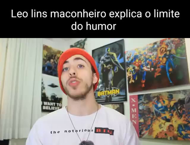 Leo Lins Maconheiro Explica O Limite Do Humor IFunny Brazil