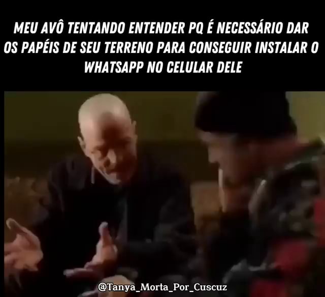 Meu Av Tentando Entender Pq Necess Rio Dar Os Pap Is De Seu Terreno