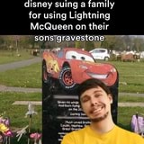 Disney lawsuit discount lightning mcqueen