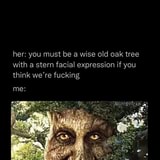 A wise old oak tree with a gentle kindly face, detailed award