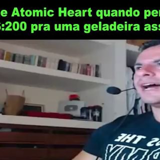 Jogadores de ATOMIC HEART toda vez que se depara com uma geladeira