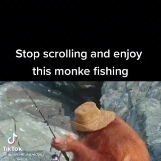 monke fishing