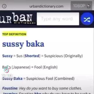 Sussy Baka Meaning: Definition and Origin
