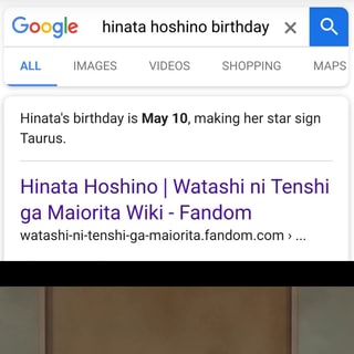 Hinata Hoshino, Watashi ni Tenshi ga Maiorita Wiki