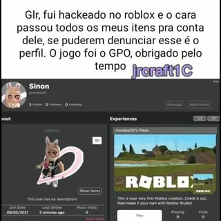 Roblox brasil  Dica pra ganhar robux mano só cria um jogo e se vc