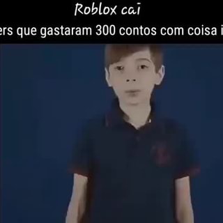 roblox caiu meme