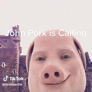 I should of picked up his calls. 😫😭 #johnpork #johnathanpork