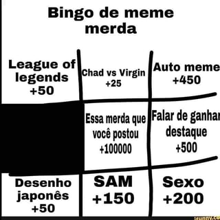 bingo league of legends  League memes, League of legends memes