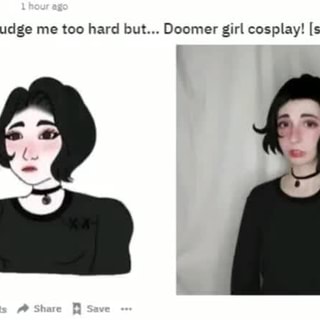 Doomer Girl meme cosplay : r/memes