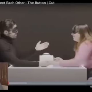 Blindfolded Dates Reject Each Other on The Button