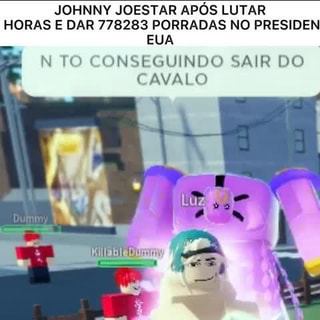 Johnny Joestar vs Valentine - JOHNNY JOESTAR APÓS LUTAR POR 64