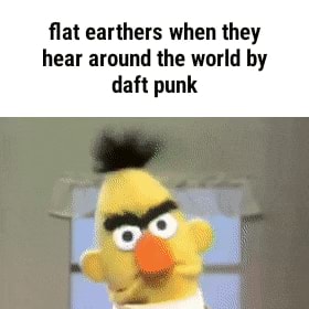 Daft punk flat on sale earth