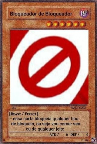 Bloqueo carta uno