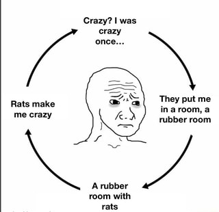 Crazy? I Was Crazy Once. They Locked Me In A Room. A Rubber Room. A Rubber  Room With Rats. And Rats Make Me Crazy.: Image Gallery (List View)