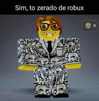 Um terno no roblox, por apenas 2 robux 