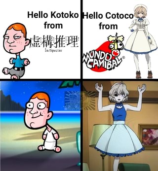 Dai vocé escolhe um anime novo para assistir e o mesmo tem uma protagonista  deficiente que se chama KOTOKO as vezes acho que os japa fazem de  proposito. - iFunny Brazil