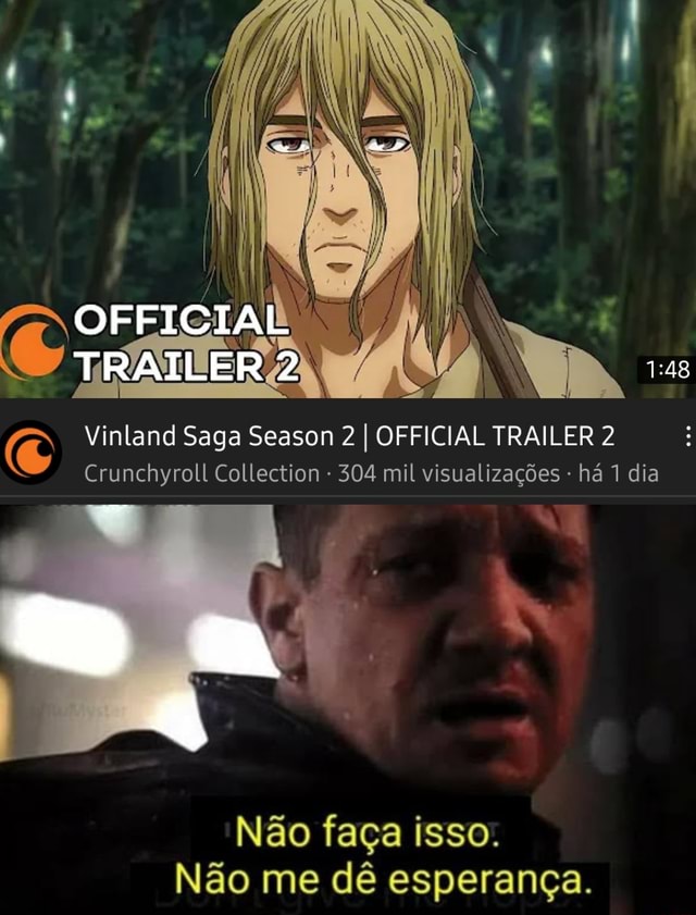 Trailers da 2ª parte de Vinland Saga 2