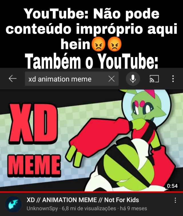 XD, animation meme