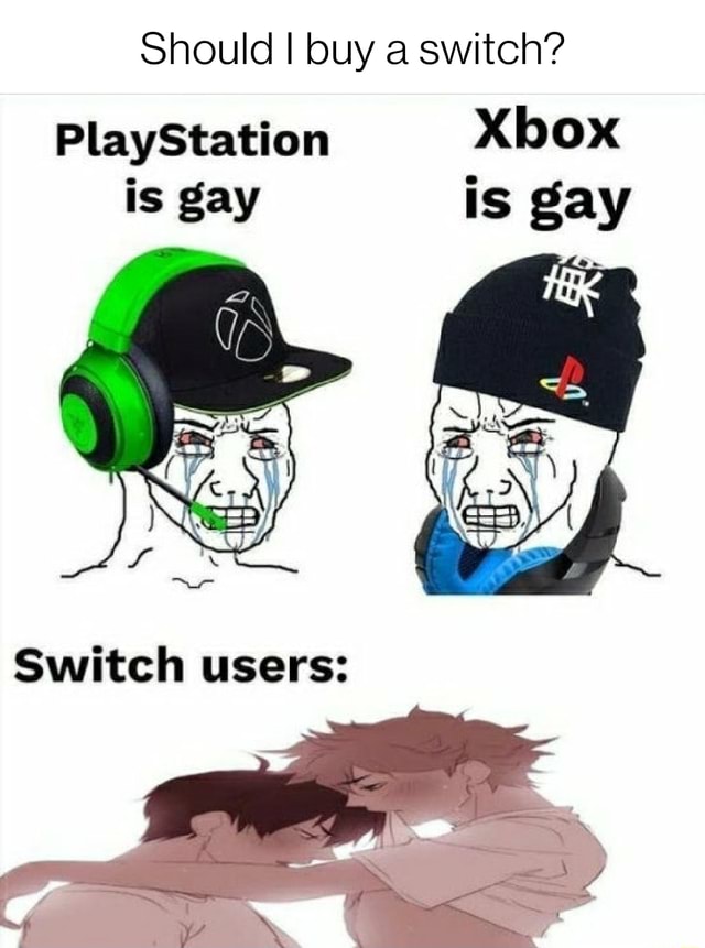 Will Xbox and Playstation support the LGBT movement? AM 05 kwi 21 2,0m  Likes ab Sony PlayStation playstation Microsoft Xbox @ @xbox. plying to  Fuck you - iFunny Brazil