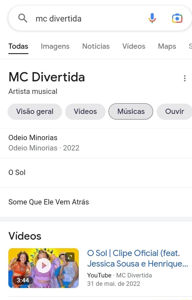 Odeio Minorias — MC Divertida