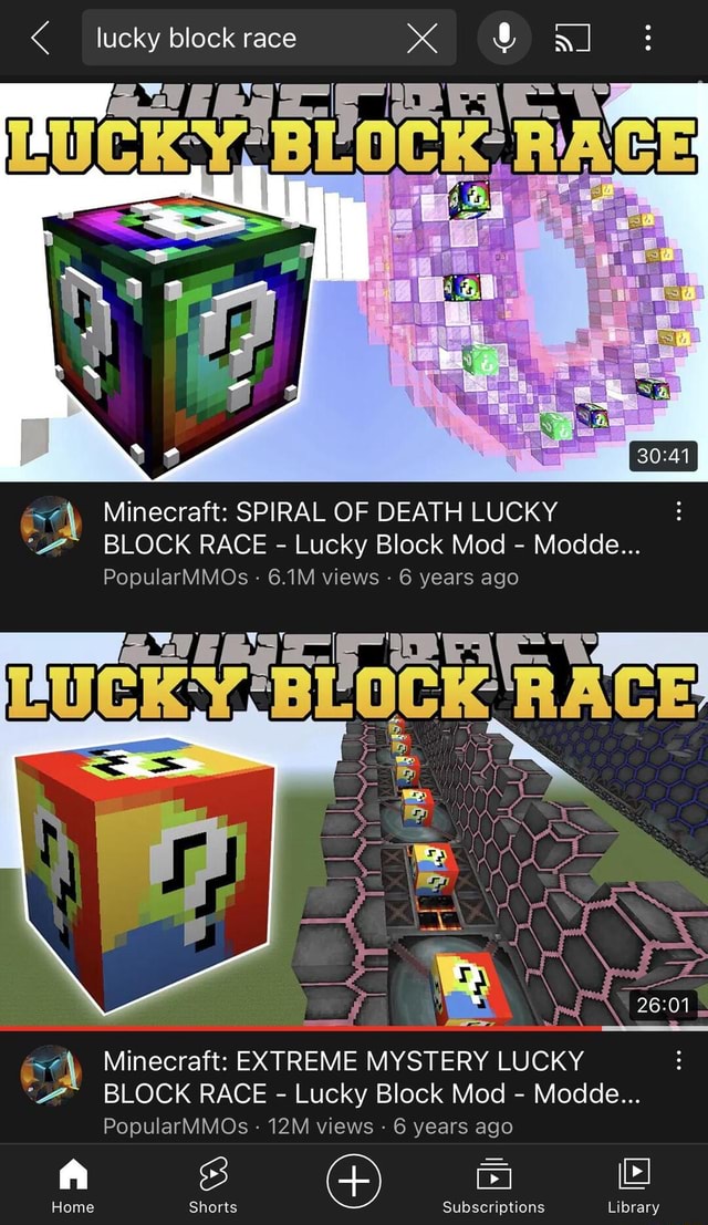 Popularmmos lucky block race with jen new arrivals