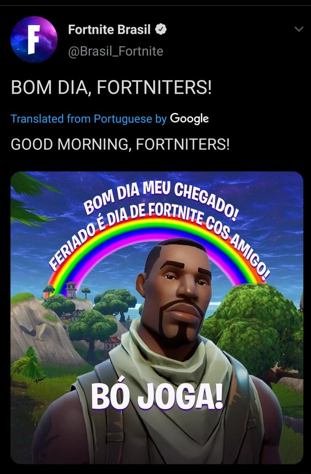 ORTNITE ALI Meu irmão em cristo, os melhores jogos dos últimos anos rodam  numa batata - iFunny Brazil