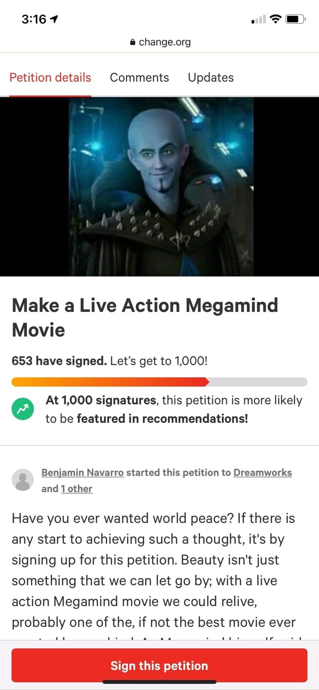 Petition · Movie ·
