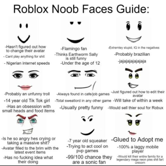 Do you have any headcanons for Noob? : r/roblox