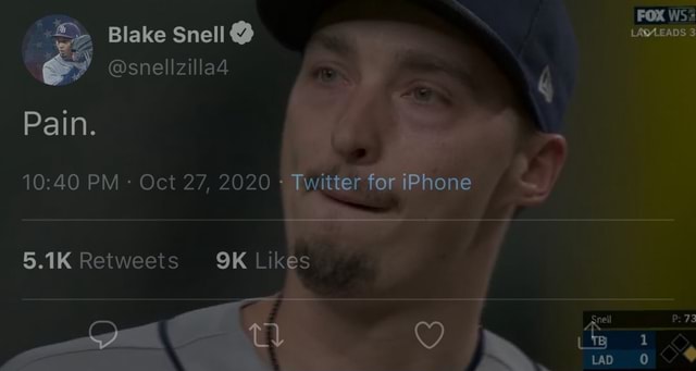 Blake Snell (@snellzilla4) / X