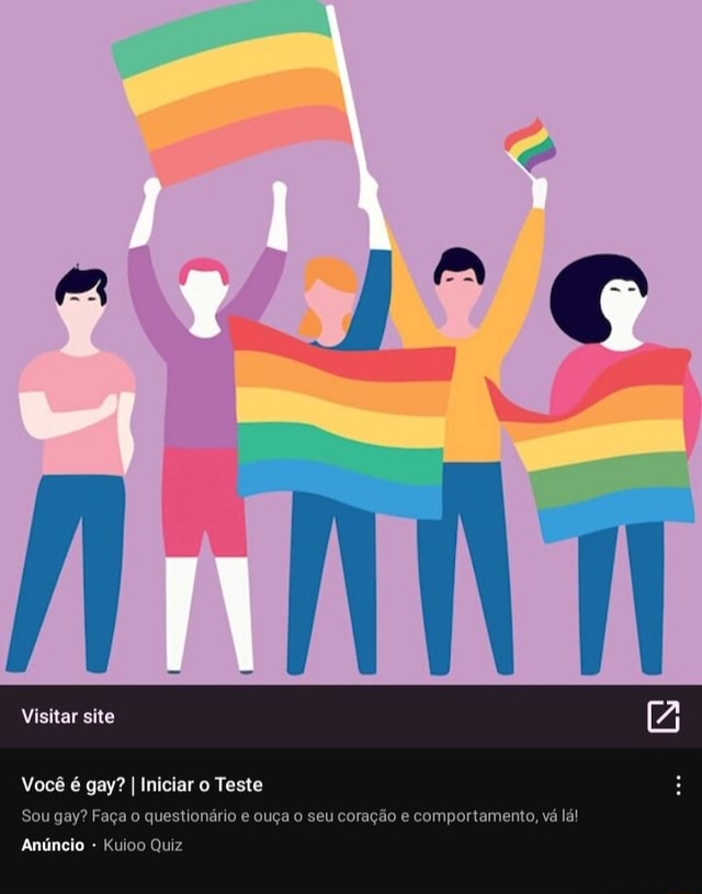 O MELHOR QUIZ LGBT - FAÇA TESTES