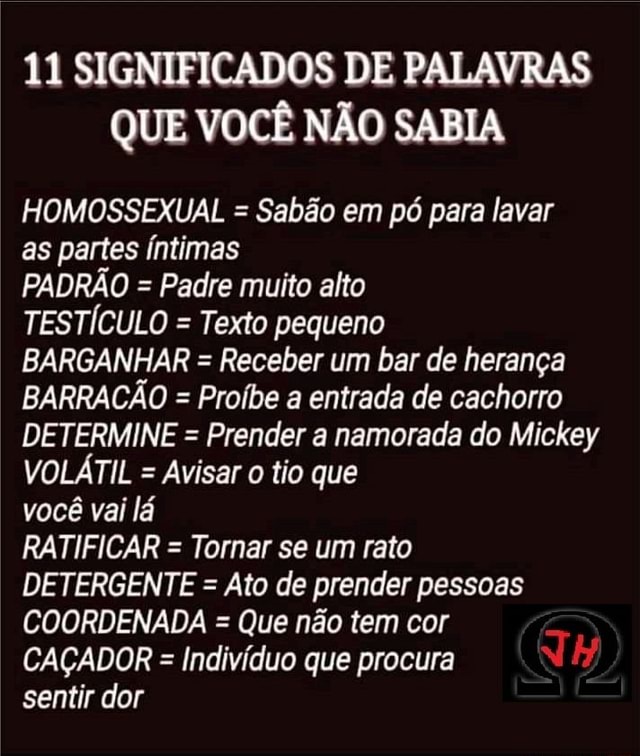 11 SIGNIFICADOS DE PALAVRAS QUE VOCÊ NÃO SABIA HOMOSSEXUAL = Sabão