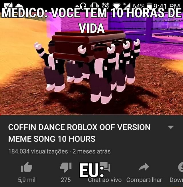 COFFIN DANCE ROBLOX OOF VERSION MEME SONG 