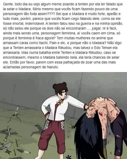 Do que você está rindo? RIA Ela disse que a verdade é que ela vai te selar.  Qnd o assunto é madara - Qnd o assunto é madara - iFunny Brazil